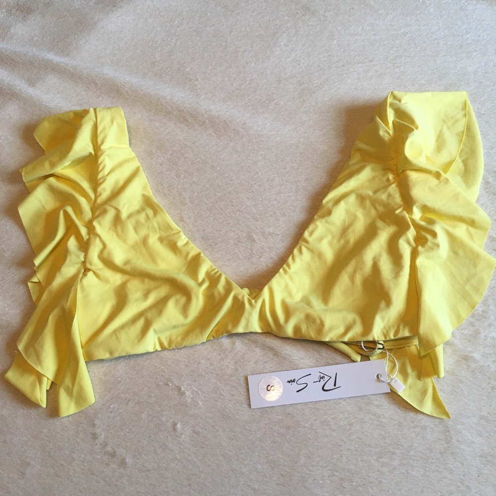 Riot Swim Ellie Lemon Bikin Top | Limited Edition